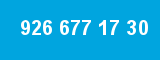 926 677 17 30